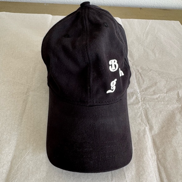 Anine Bing Sport Jeremy Vintage Washed Black Baseball Cap Hat - Picture 2 of 12
